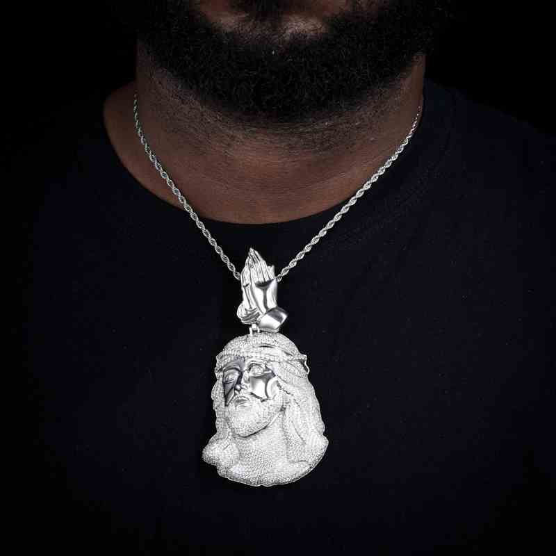 real gold jesus piece