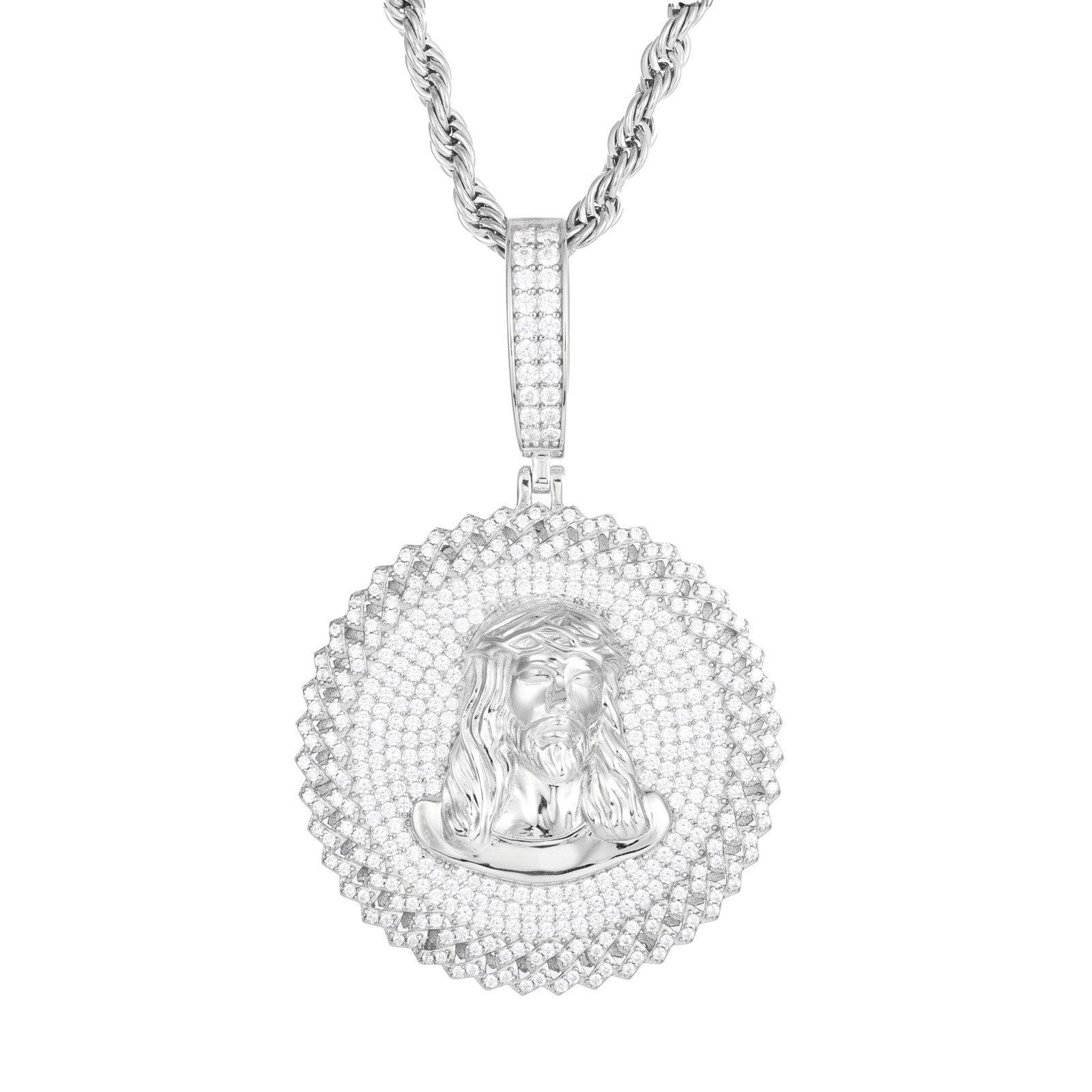 silver dog tag necklace mens