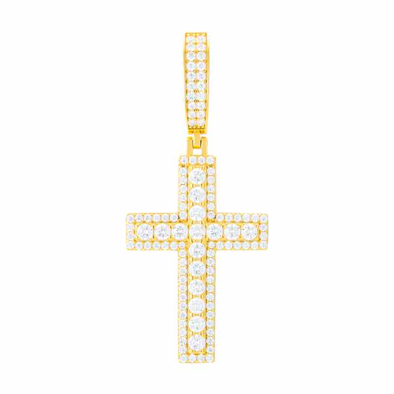 simple cross necklace