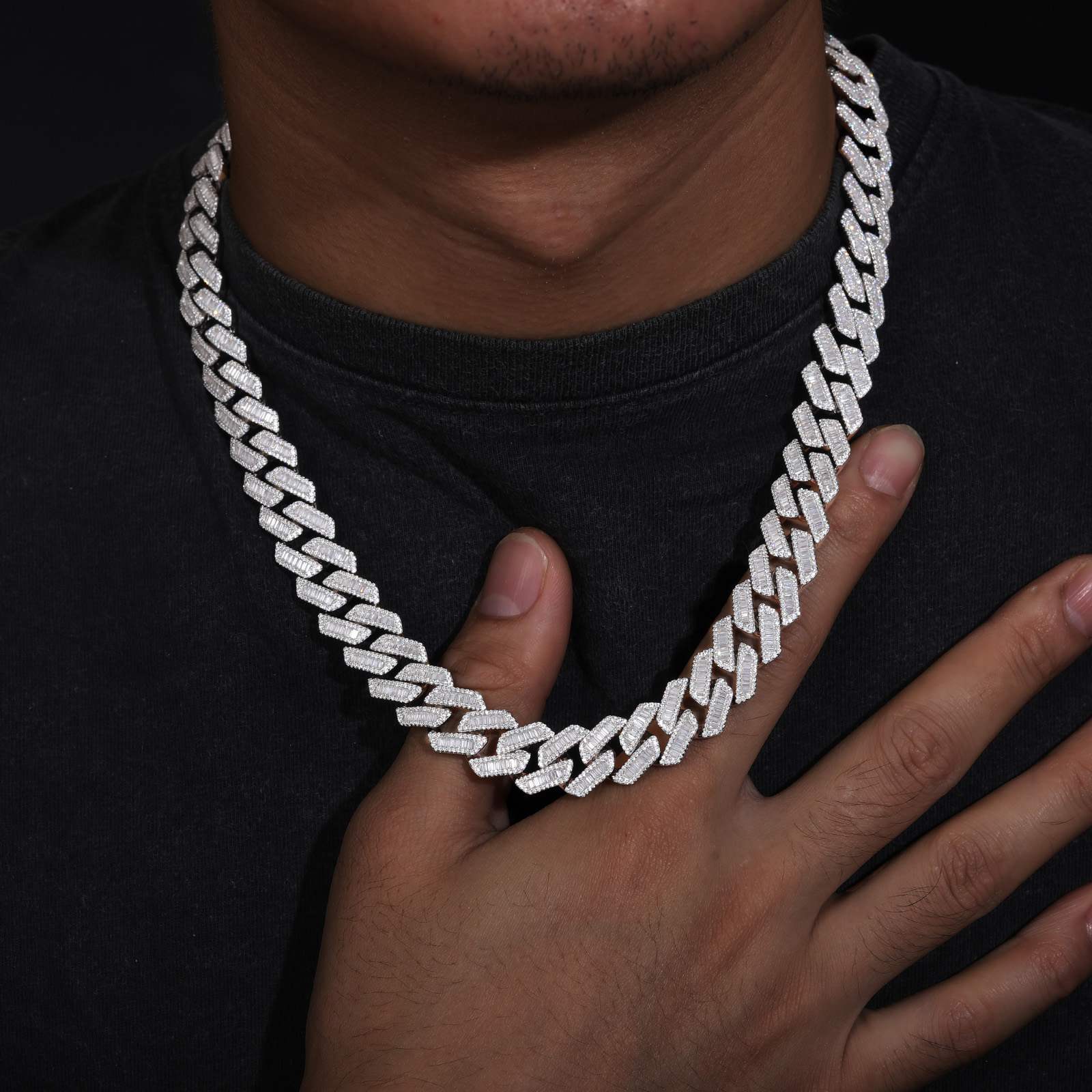 solid gold cuban chain
