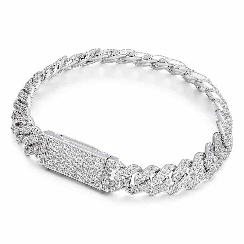 sterling silver chain bracelet