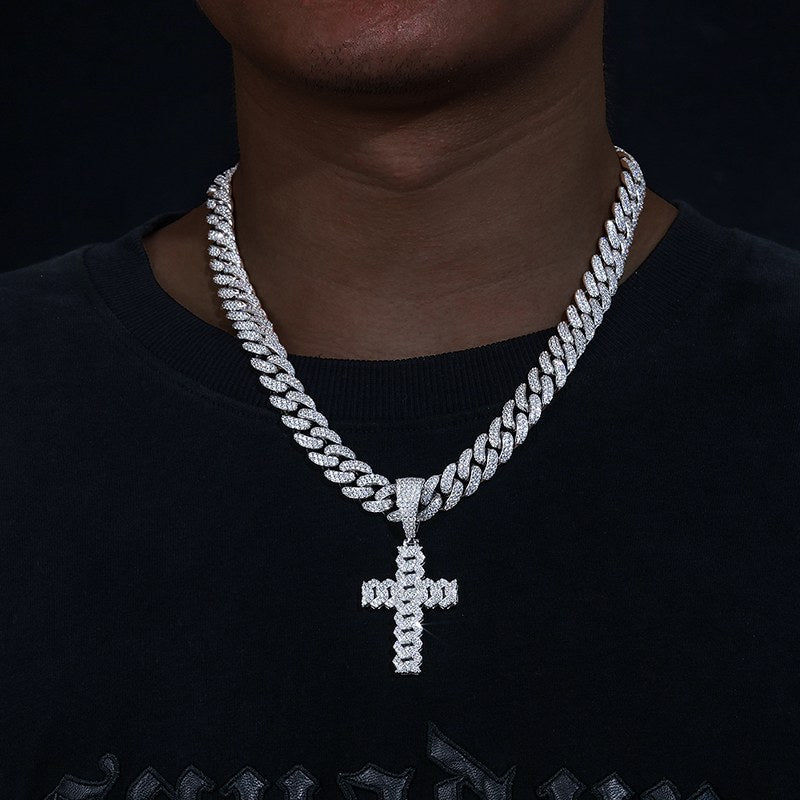 sterling silver cross pendant