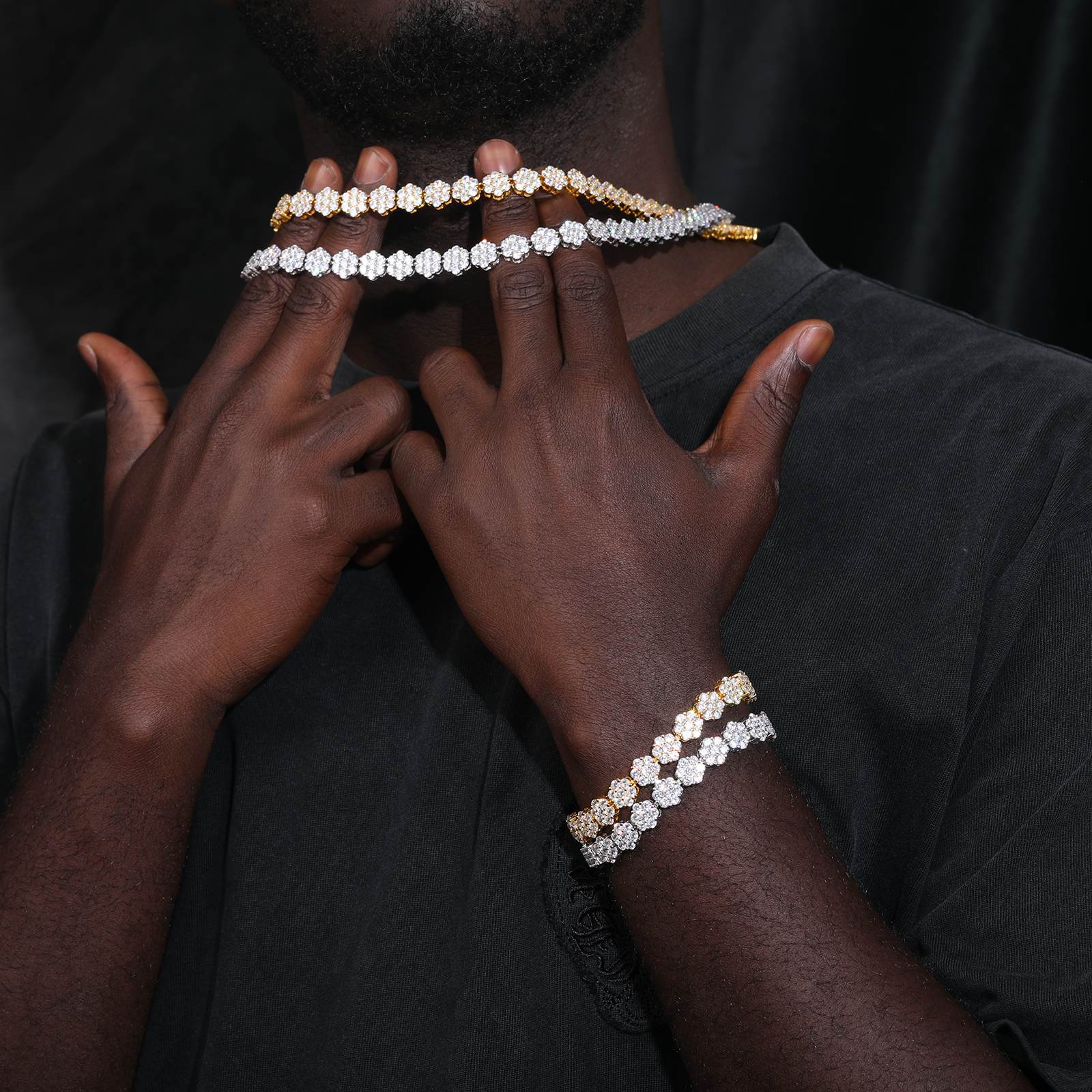 tennis necklace choker