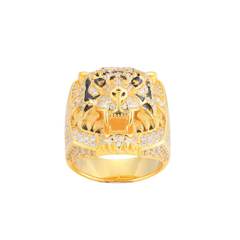 tiger mens ring