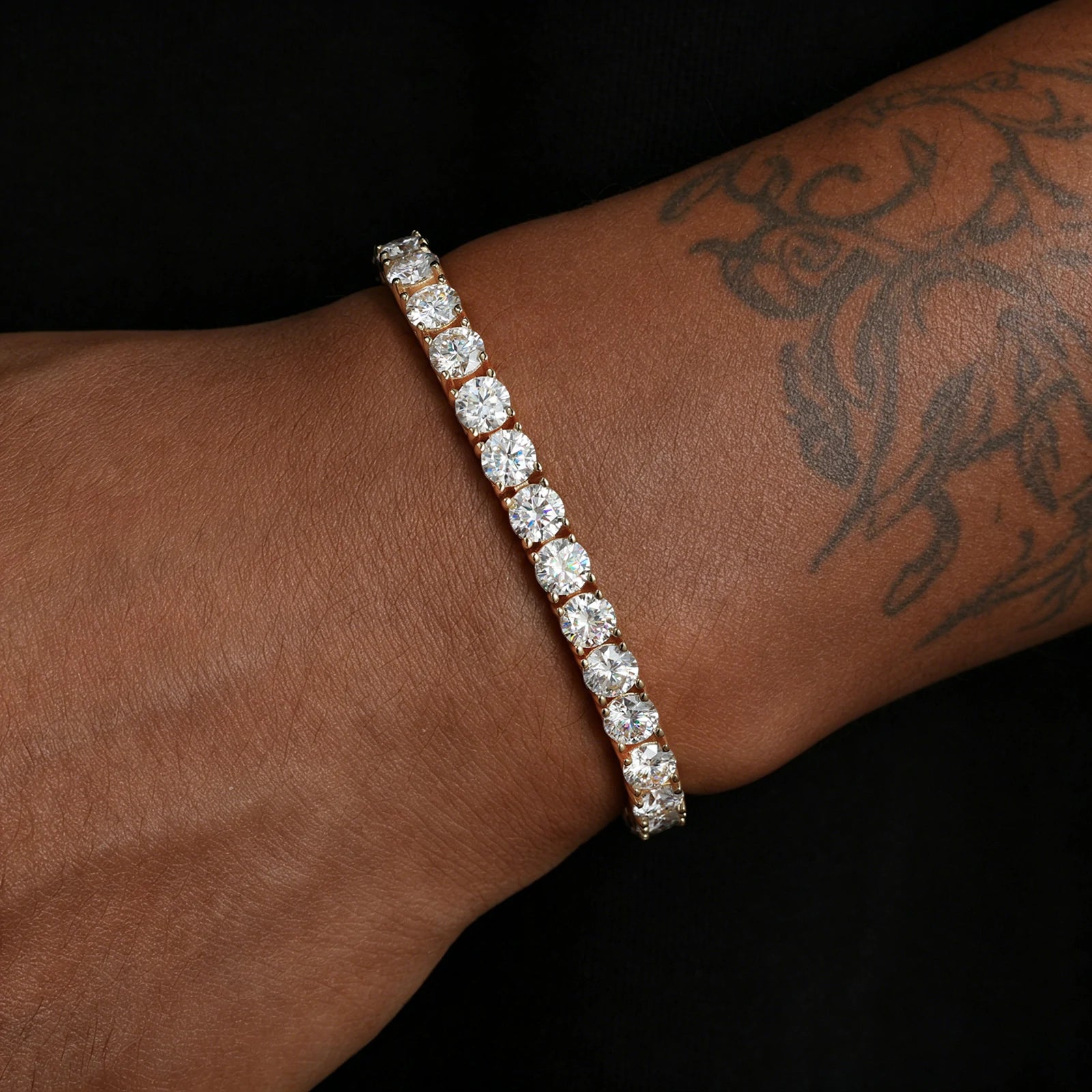 316L Moissanite Tennis Bracelet