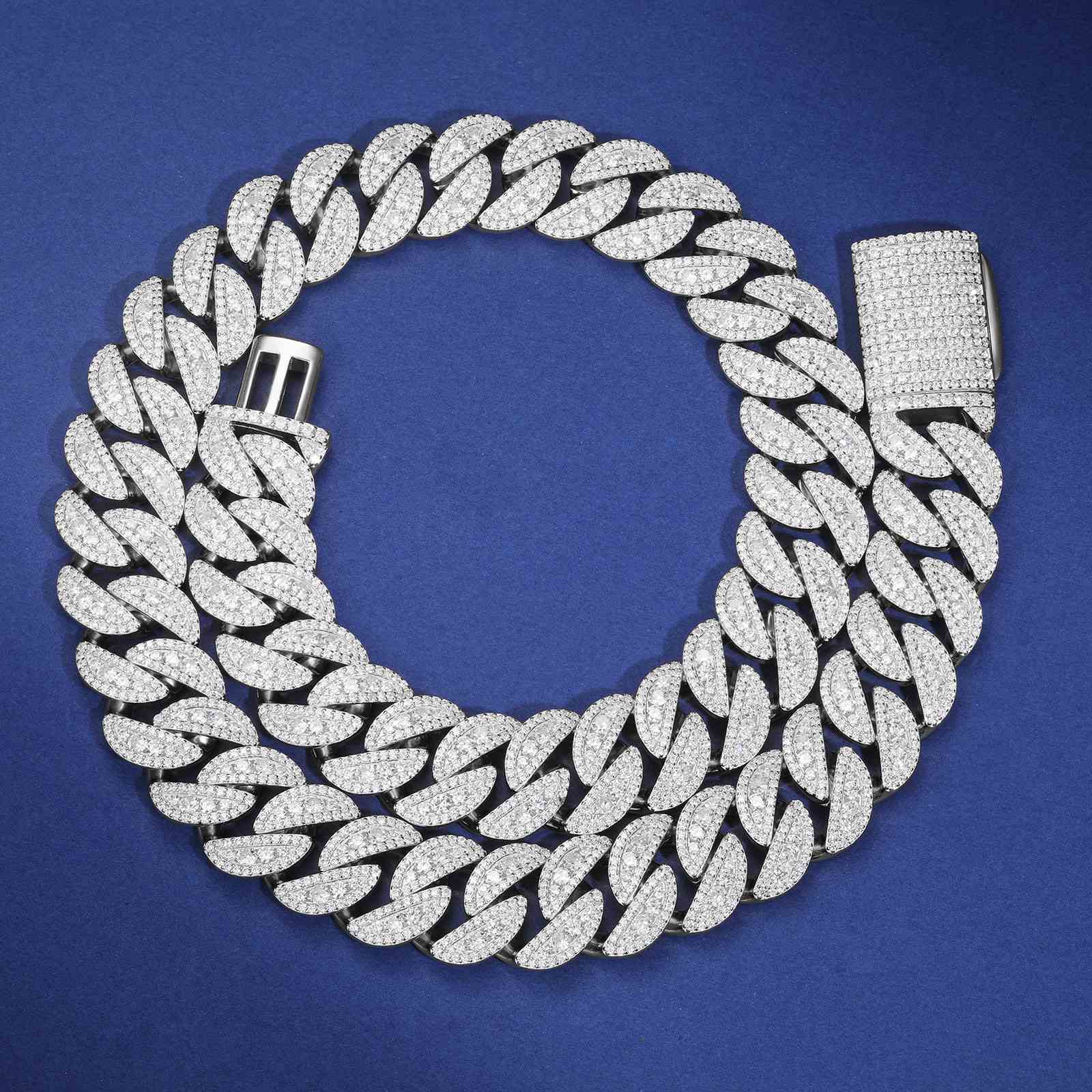 vvs diamond cuban link chain