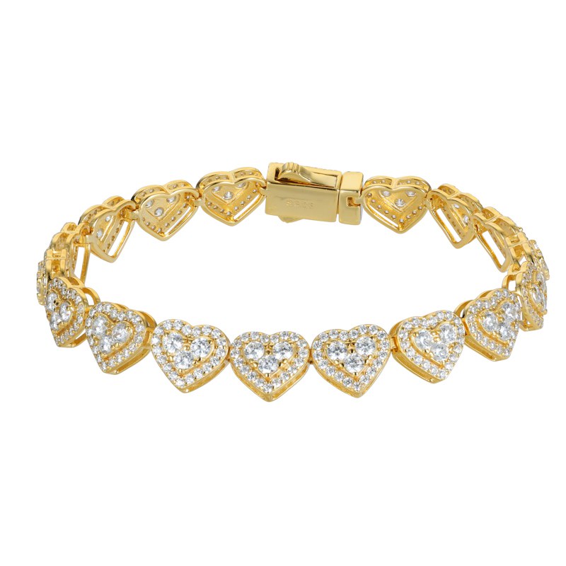 white gold and diamond bracelet