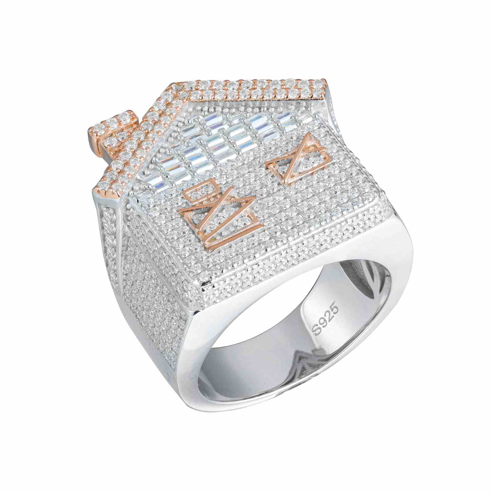 white gold ring