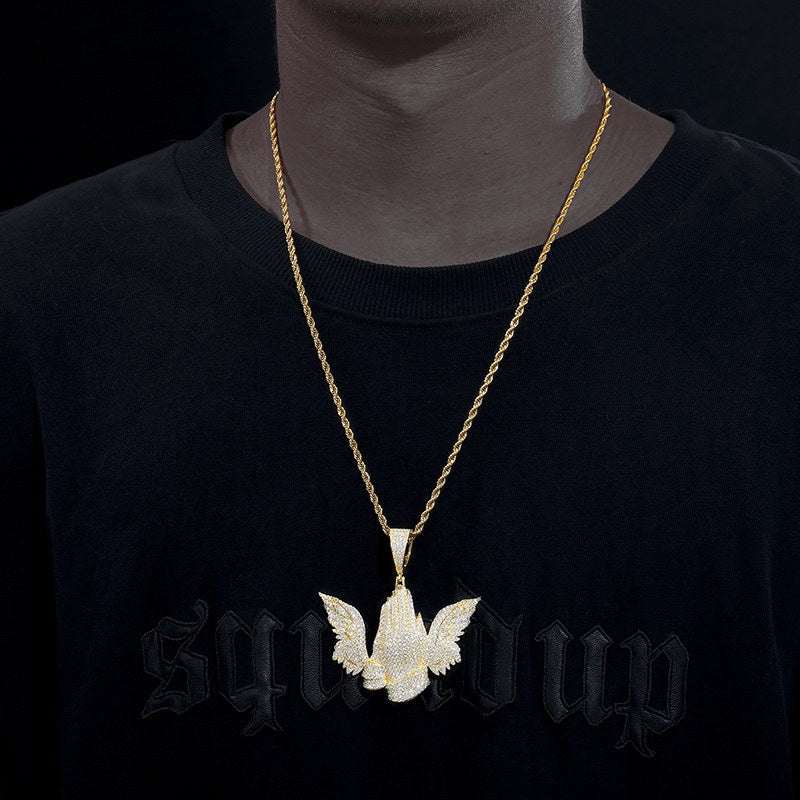 yellow gold pendant