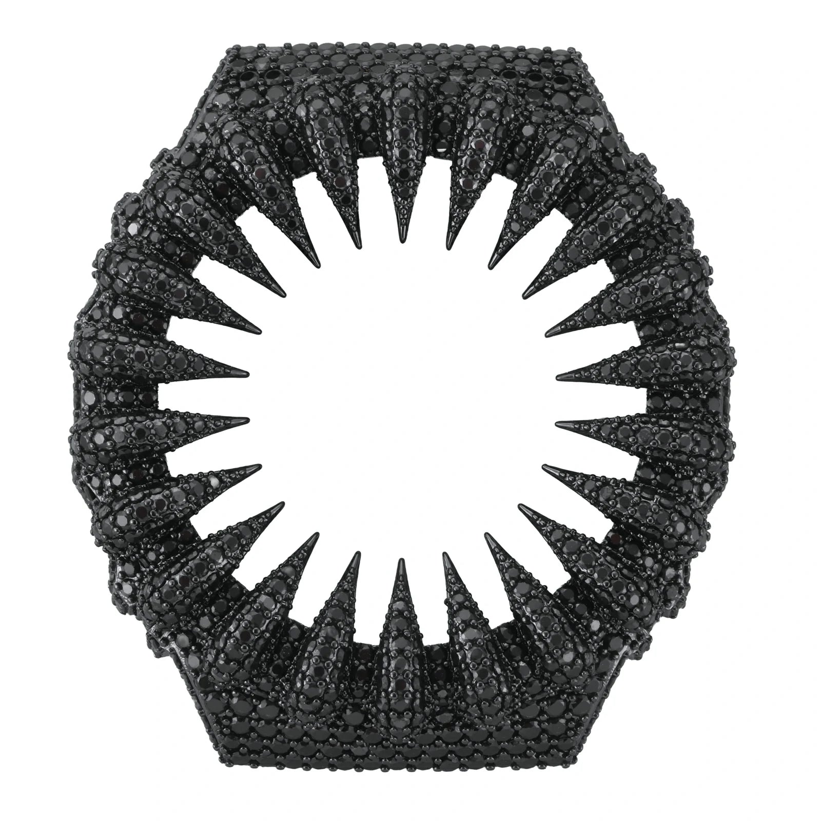 S925 Miossanite Bear Claw Watch Bezel Case - GA2100 SERIES