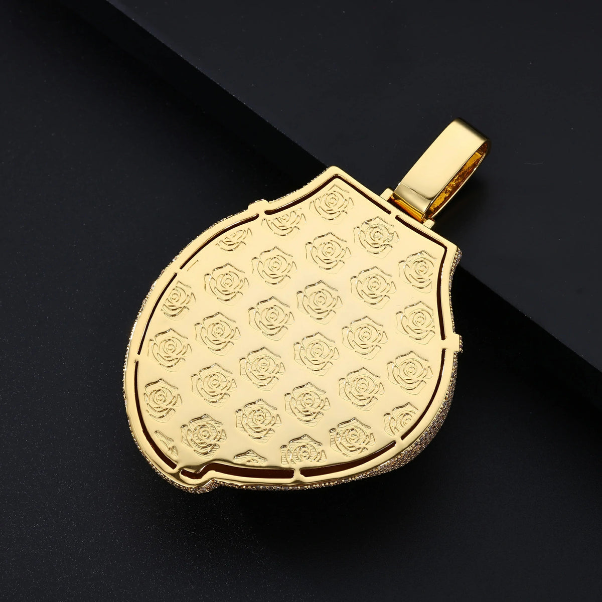 Micro Paved Moissanite Sexy Big ASS Pendant