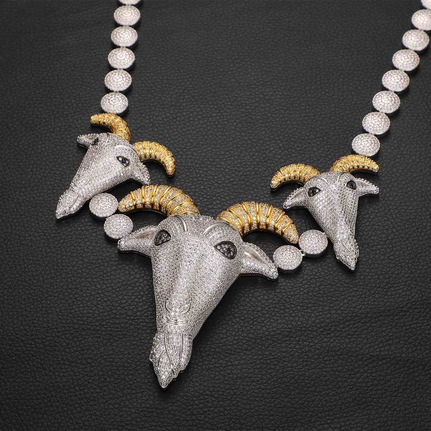 Pills Chain With Goat Charm