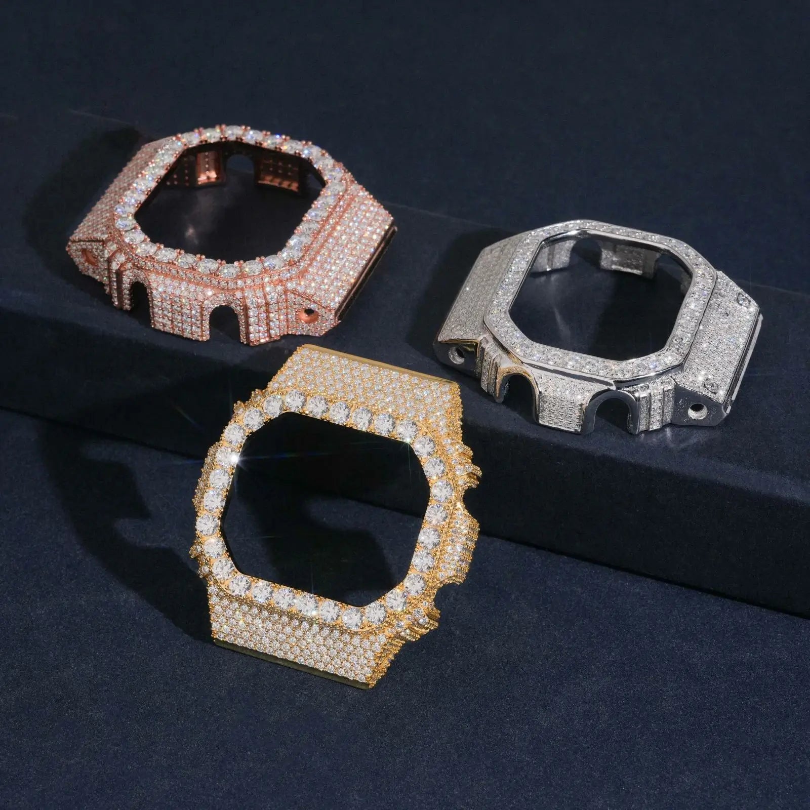 S925 Moissanite Classic Watch Case - DW5600