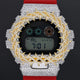 S925 Moissanite Vine Thorns Watch Case for DW6900 SERIES