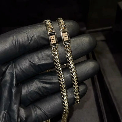 14k gold cuban bracelet