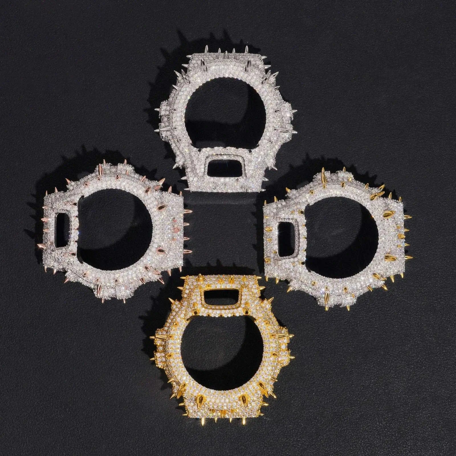 S925 Moissanite Thorns Watch Case - DW6900
