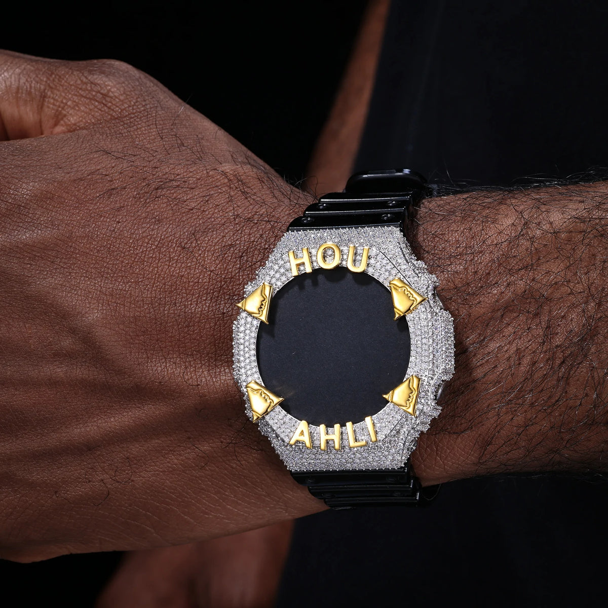 Custom Moissanite Watch Bezel for GA2100/GM2100 Series