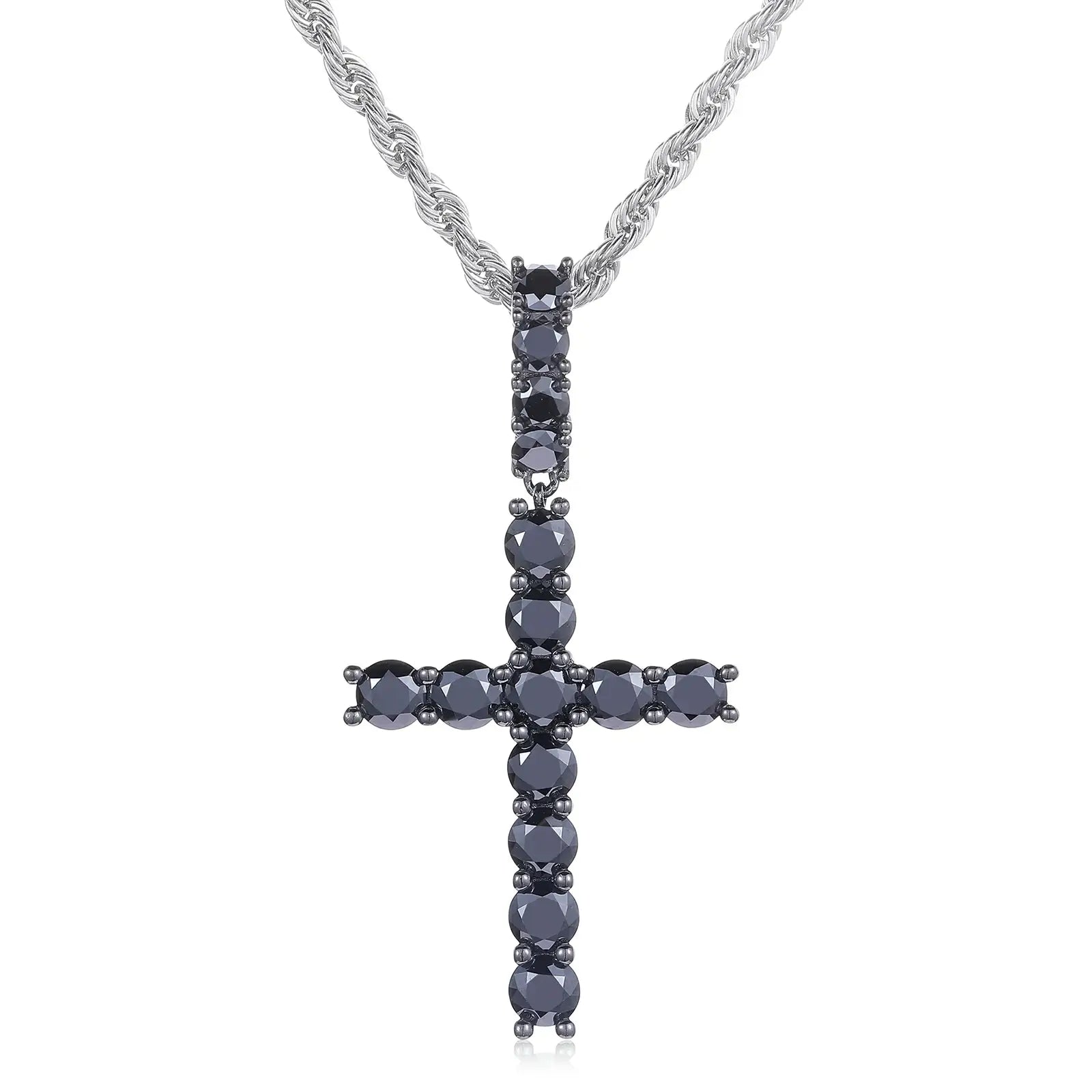 S925 6.7CT Moissanite Cross Pendant