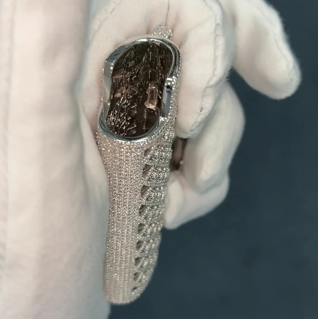 Buss Down Moissanite Lighter Case