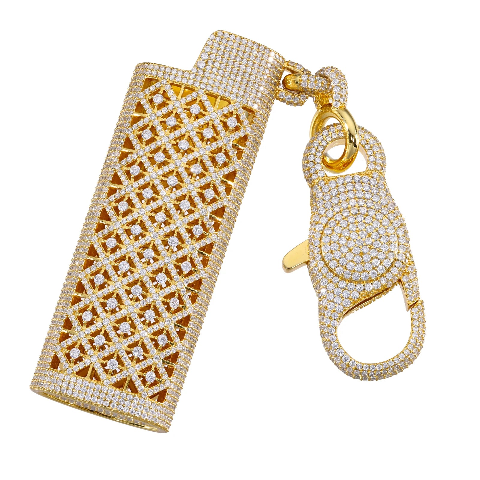 Buss Down Moissanite Lighter Case