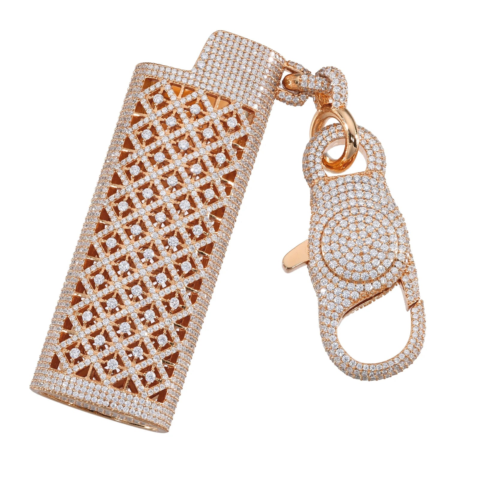 Buss Down Moissanite Lighter Case