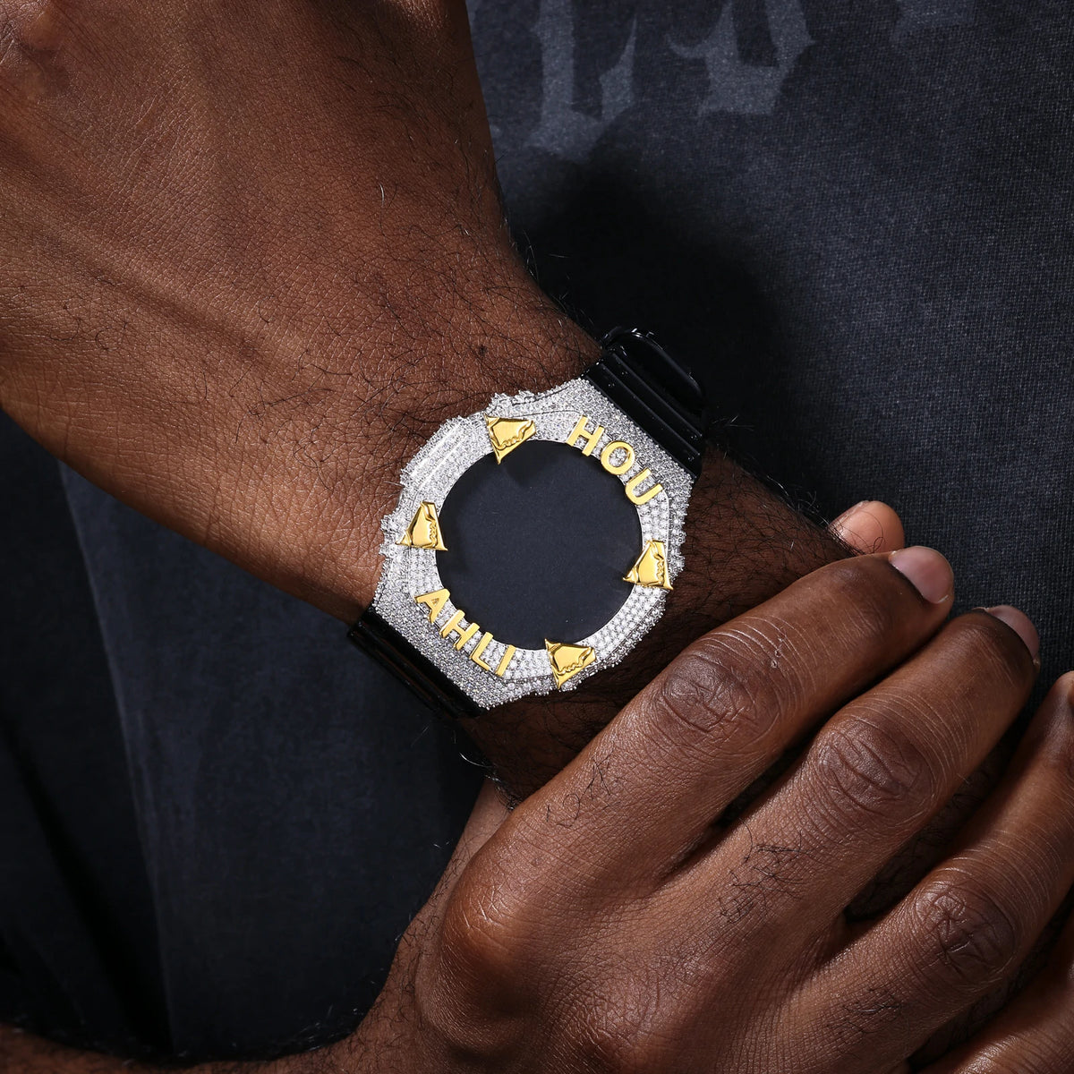 Custom Moissanite Watch Bezel for GA2100/GM2100 Series