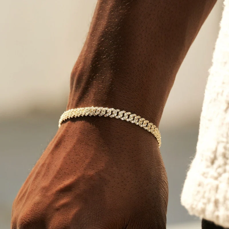 Cuban link armband discount