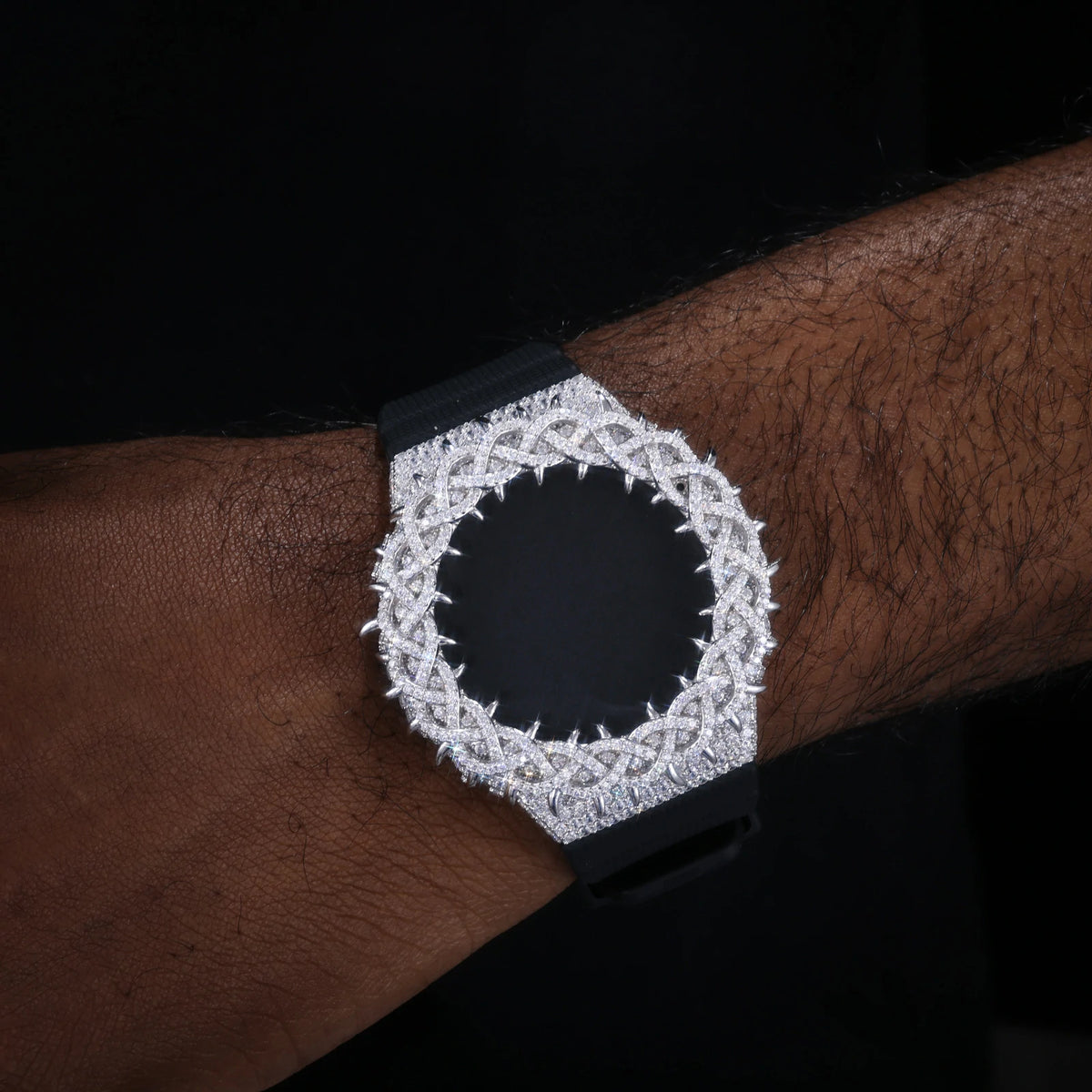Buss Down Thorns Crown Watch Bezel for GM2100/GM2110/GMB2100