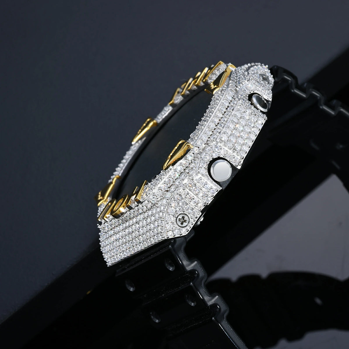 Custom Moissanite Watch Bezel for GA2100/GM2100 Series