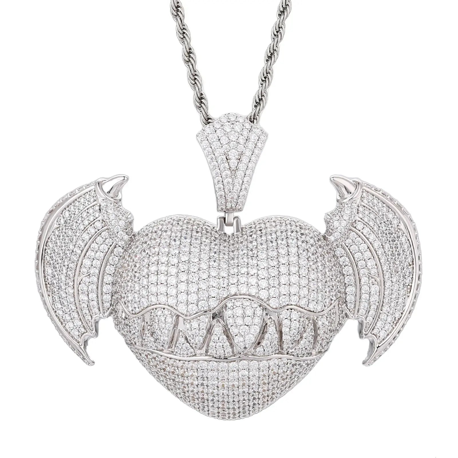 Oversized The Seven Deadly Sins - Greed Heart Pendant