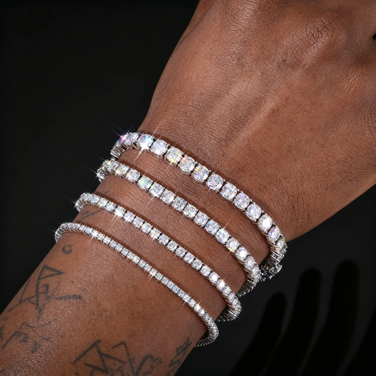S925 Moissanite Tennis Bracelet