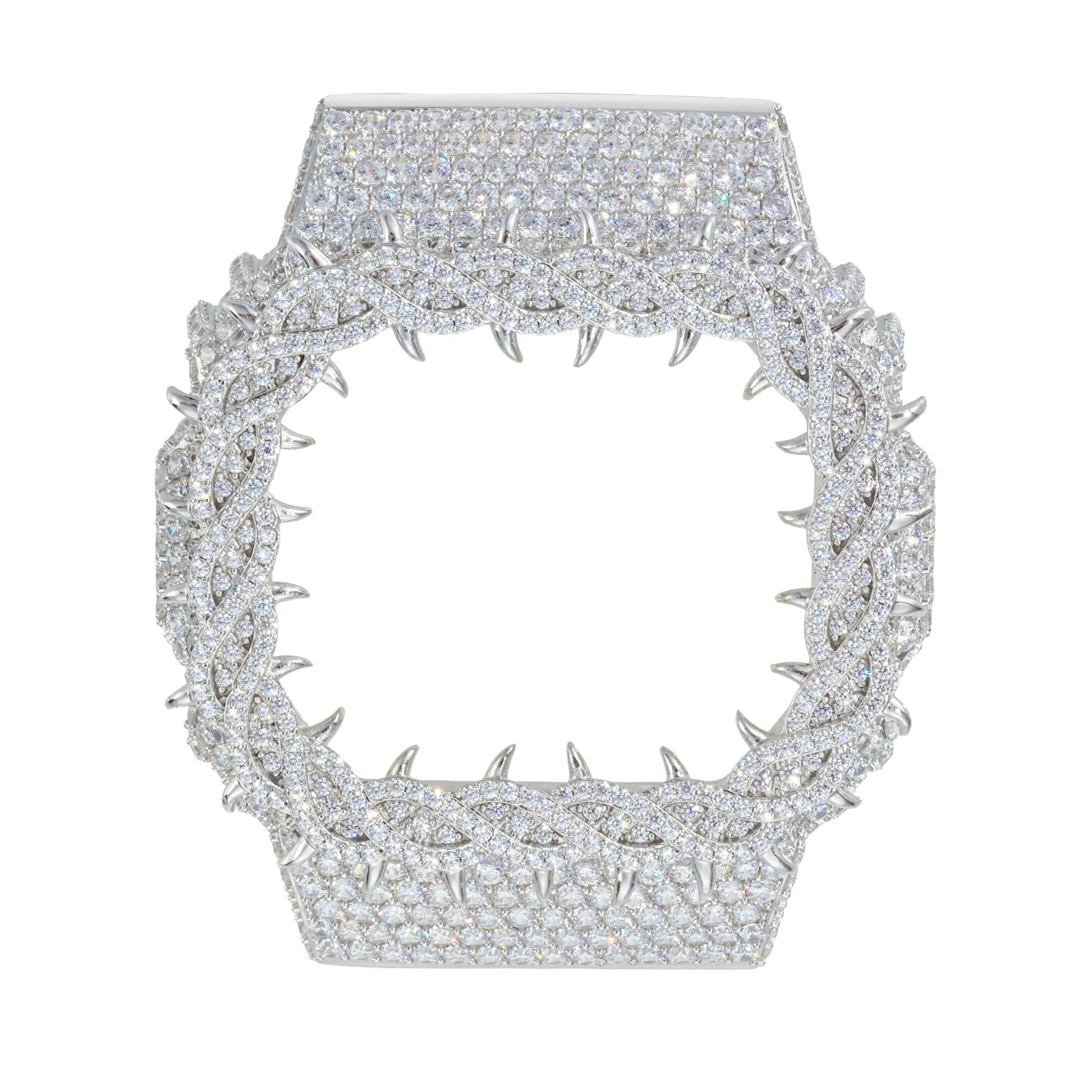 S925 Moissanite Vine Thorns Watch Case for DW5600