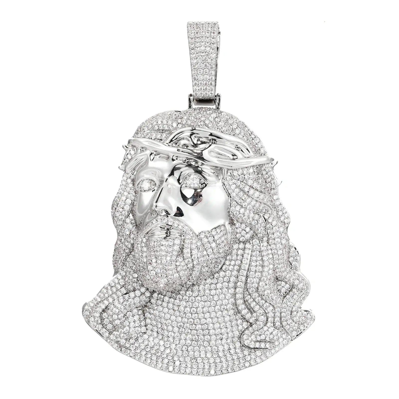 Oversize Luxurious Jesus Piece Pendant