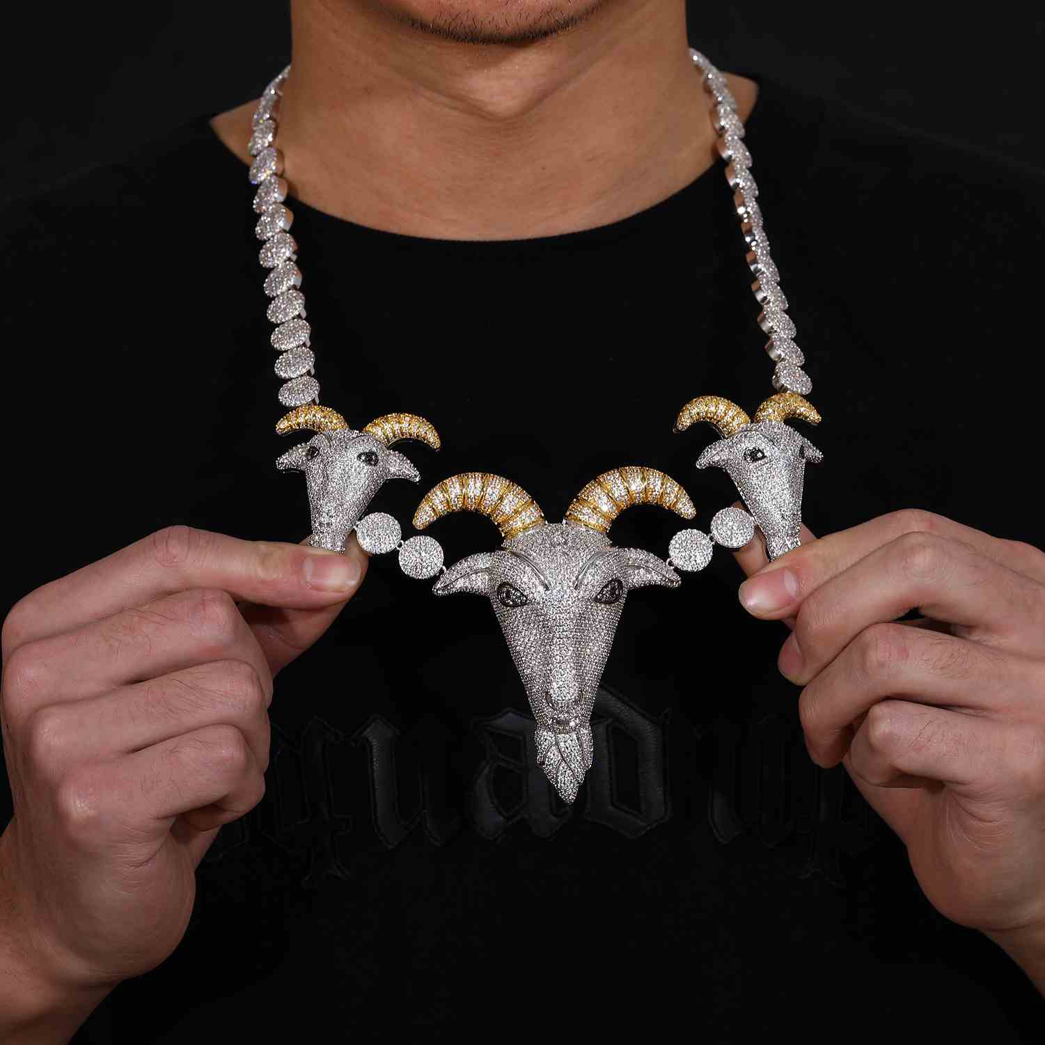 Pills Chain With Goat Charm