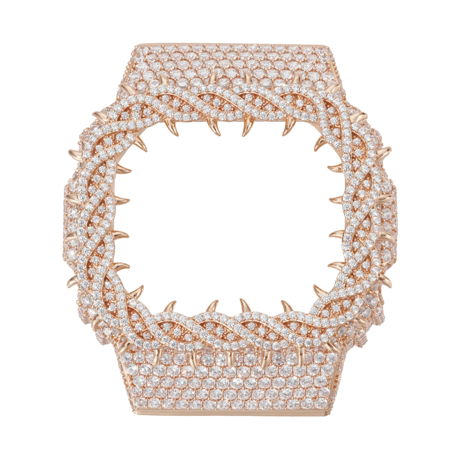 S925 Moissanite Vine Thorns Watch Case for DW5600