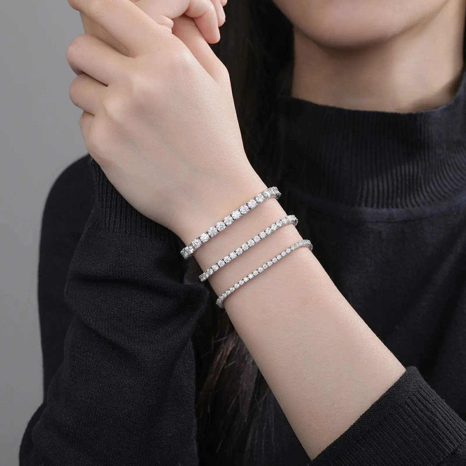 S925 Moissanite Tennis Bracelet
