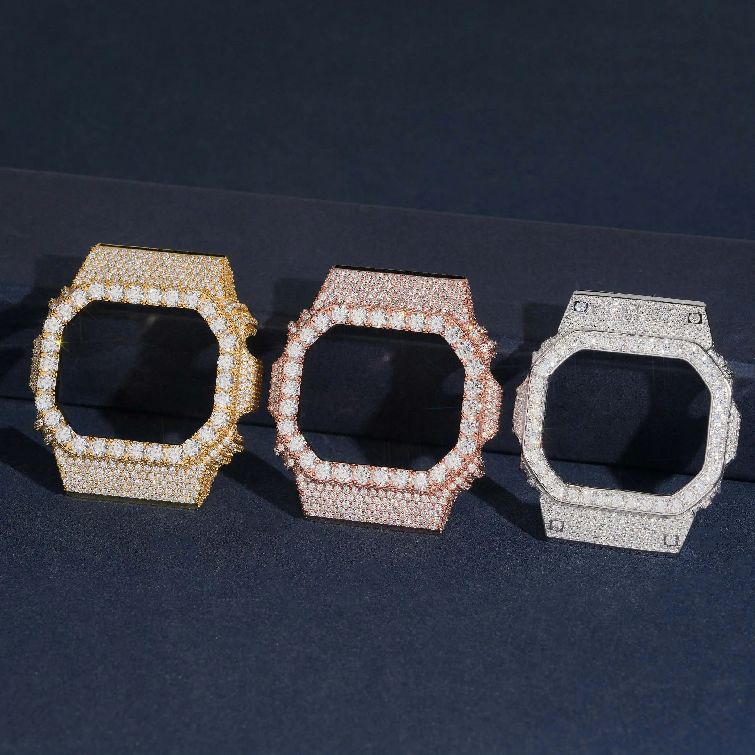 S925 Moissanite Classic Watch Case - DW5600