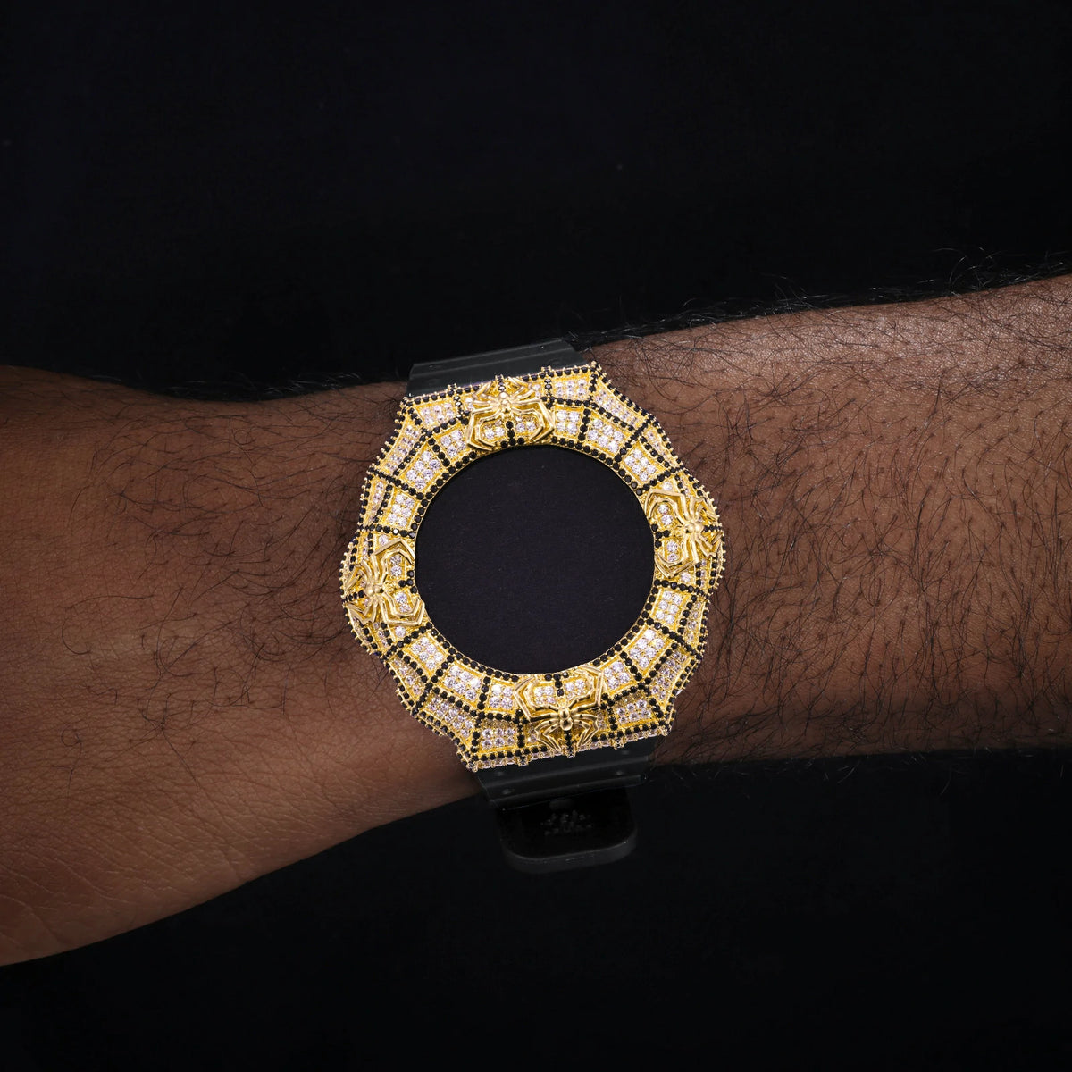 Moissanite Spider Watch Bezel for GA2100 GA2110 GAB2100