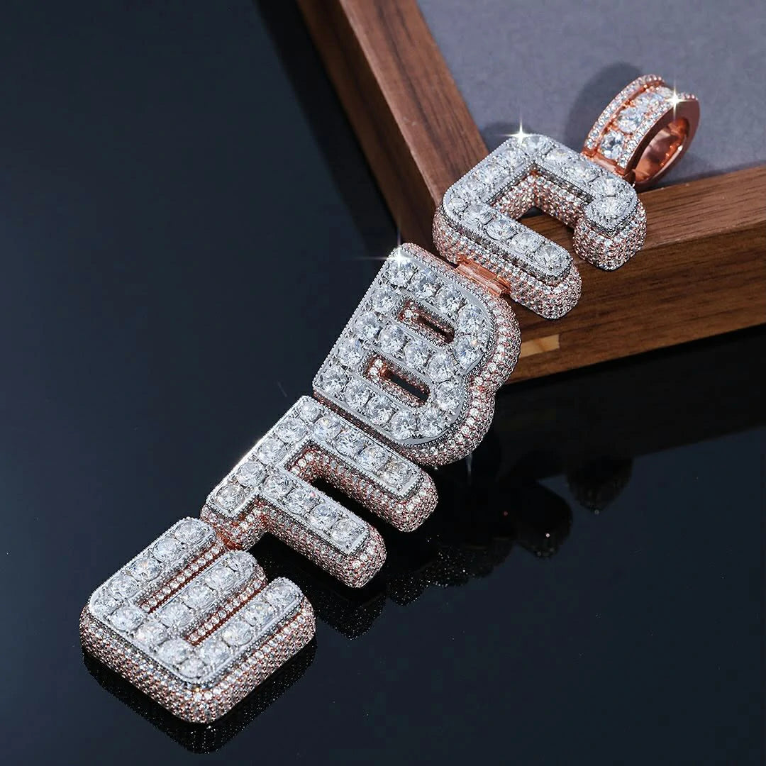 Cbfm Lettering Custom 2 Tone CBFM Pendant