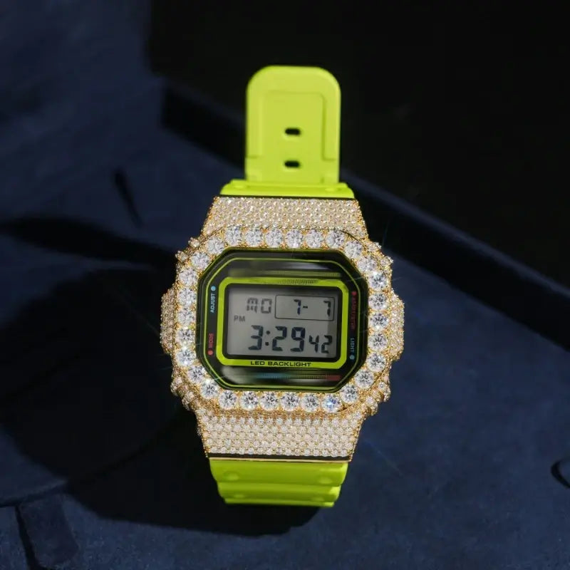 S925 Moissanite Buss Down Watch Case - DW5600