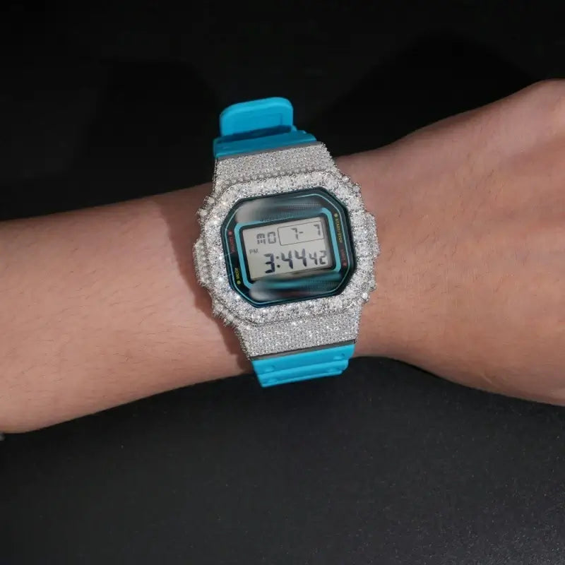 S925 Moissanite Buss Down Watch Case - DW5600