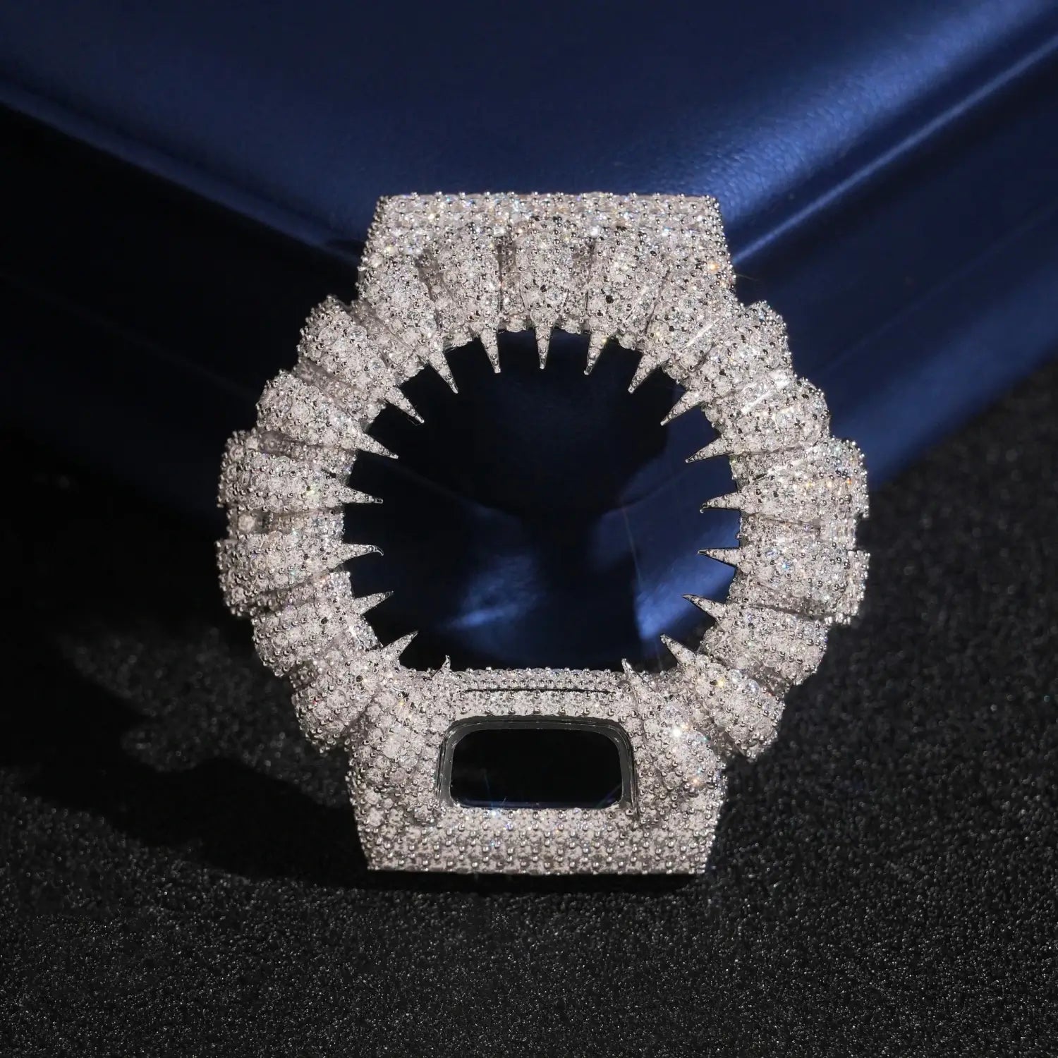 S925 Moissanite Claw Watch Case for DW6900