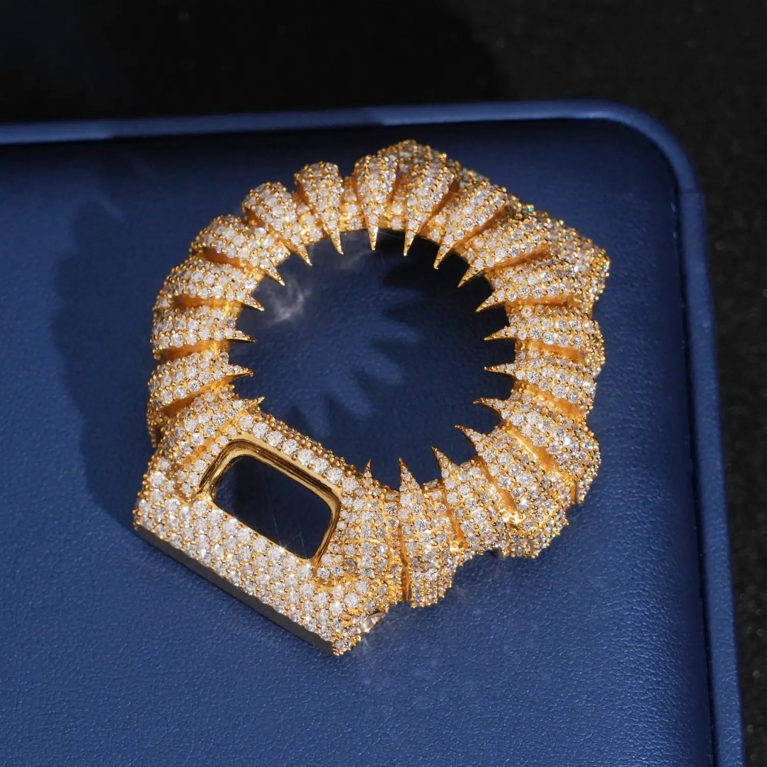 S925 Moissanite Claw Watch Case for DW6900