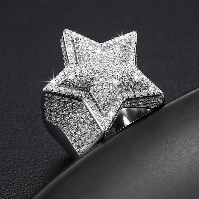 gold star ring