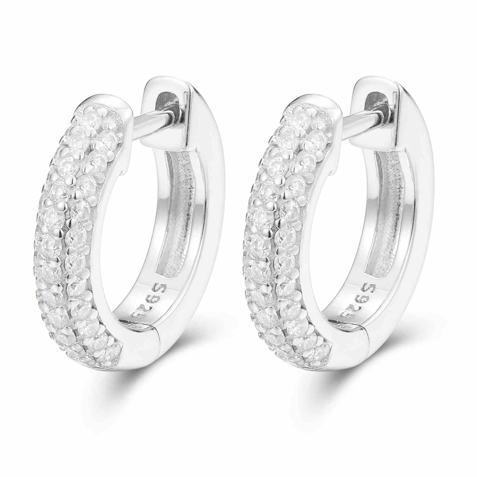 huggie hoop earrings