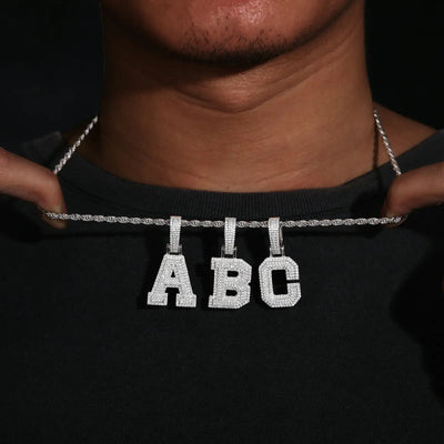 initial letter pendant