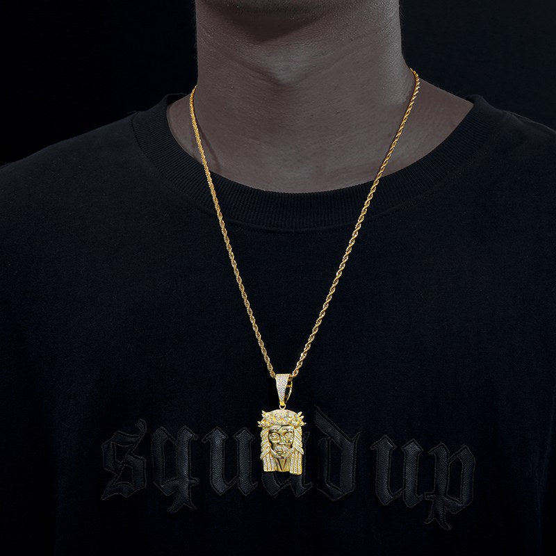 jesus necklace for men