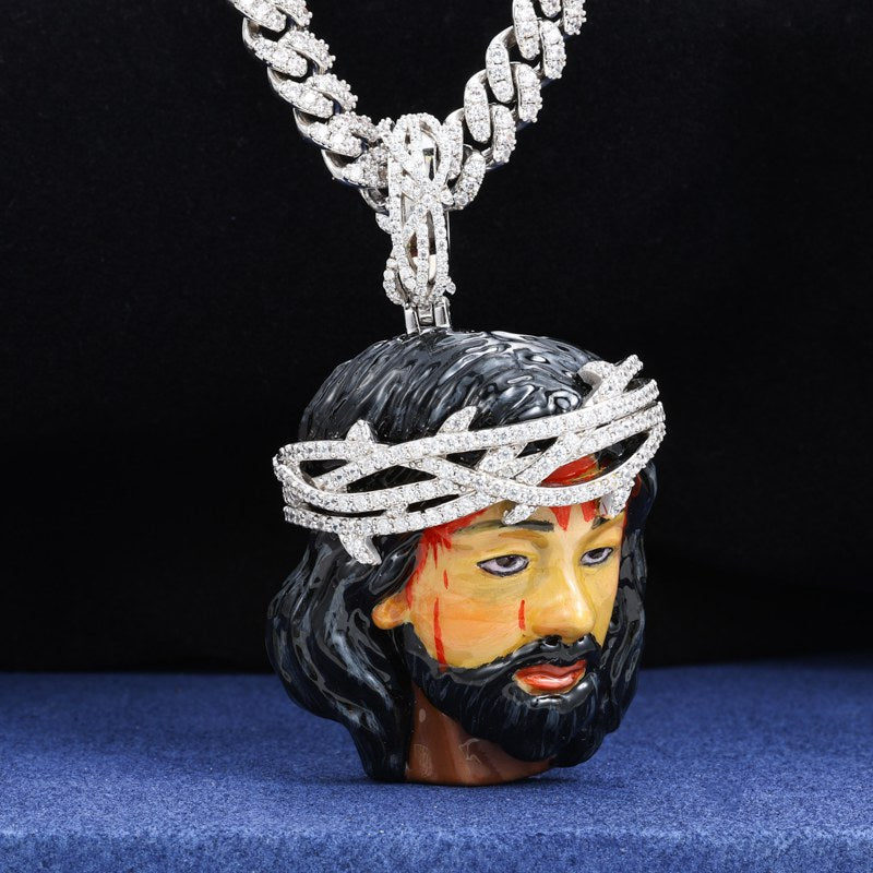 jesus piece pendant