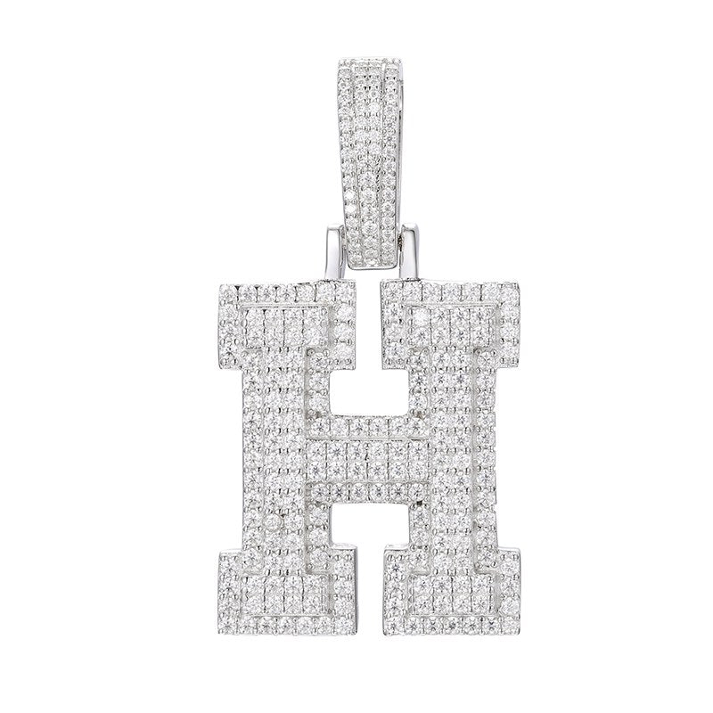 letter h pendant