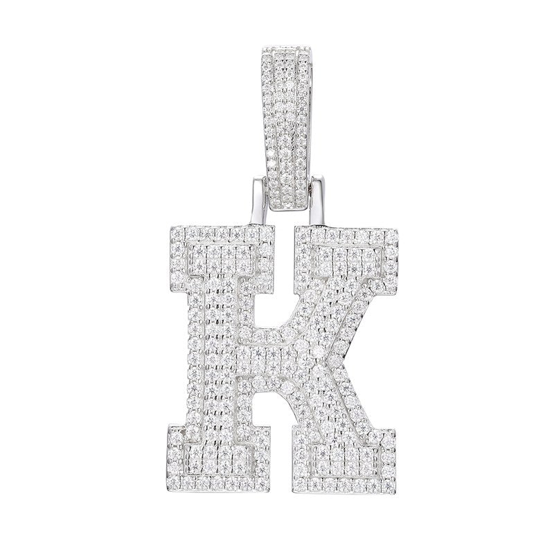 letter k pendant